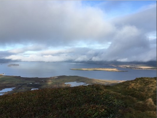 view over Loch Leven