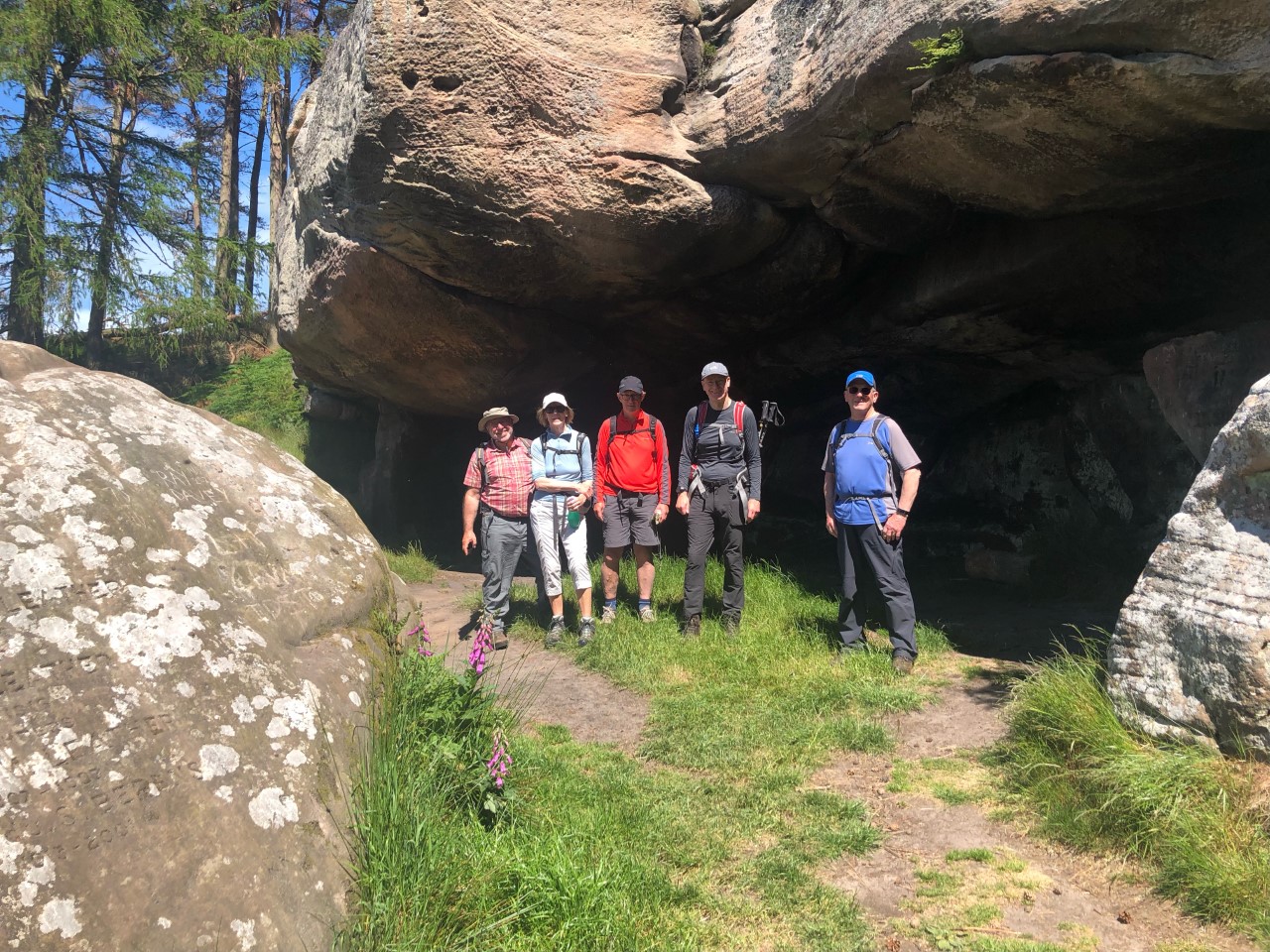 St Cuthbert's cave