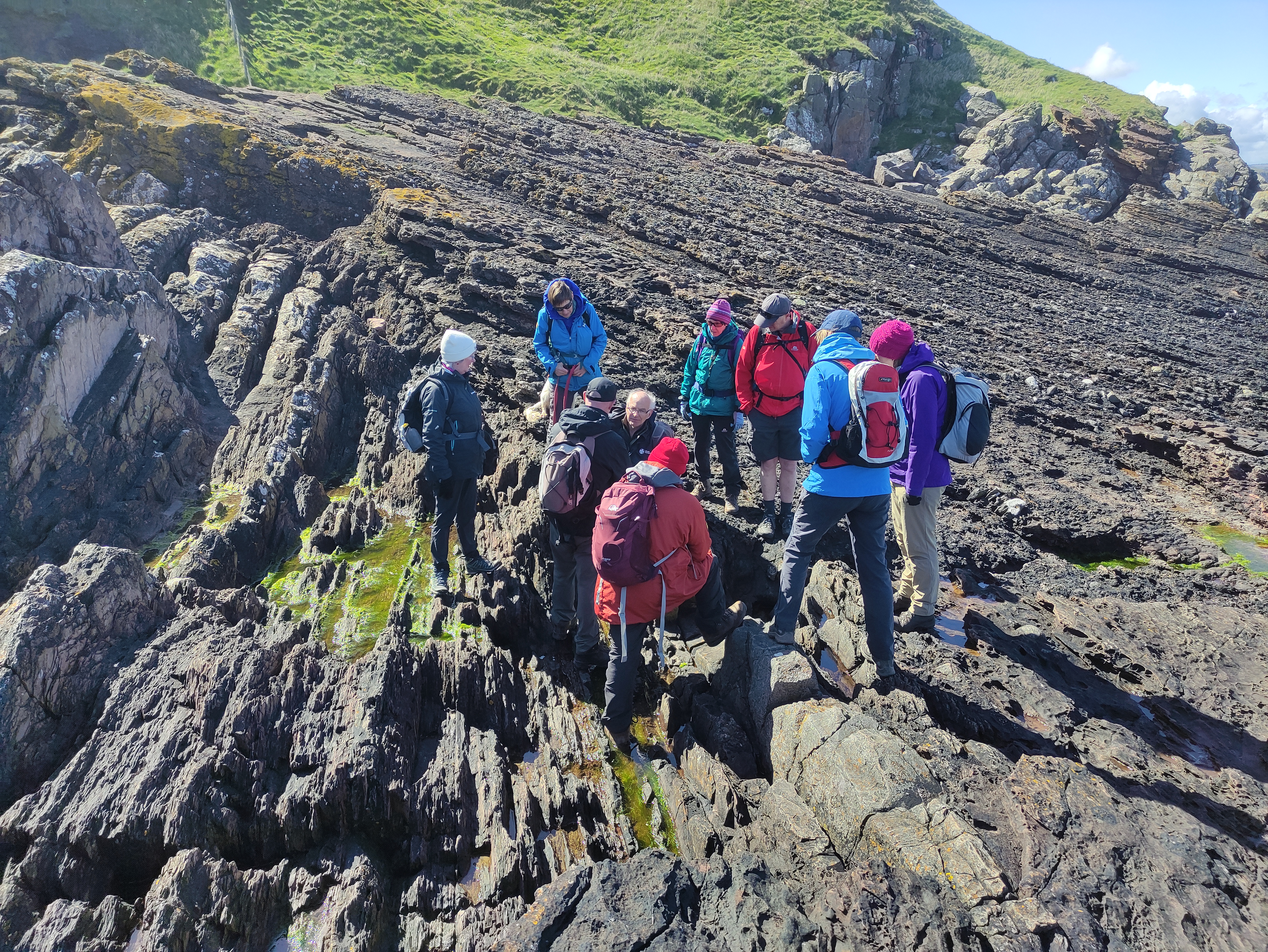 Rocks at Siccar Point