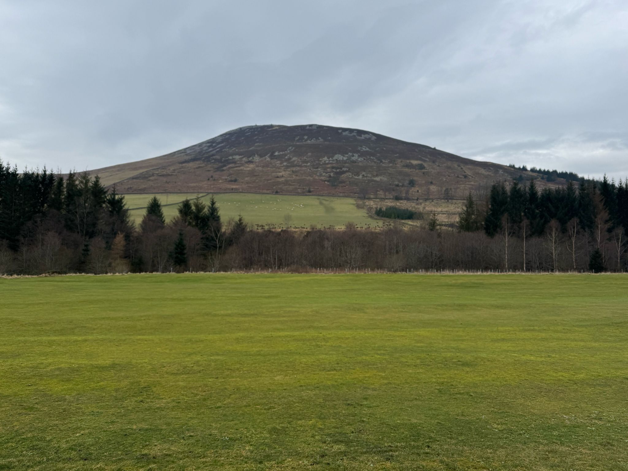 Looking west to Lee Pen