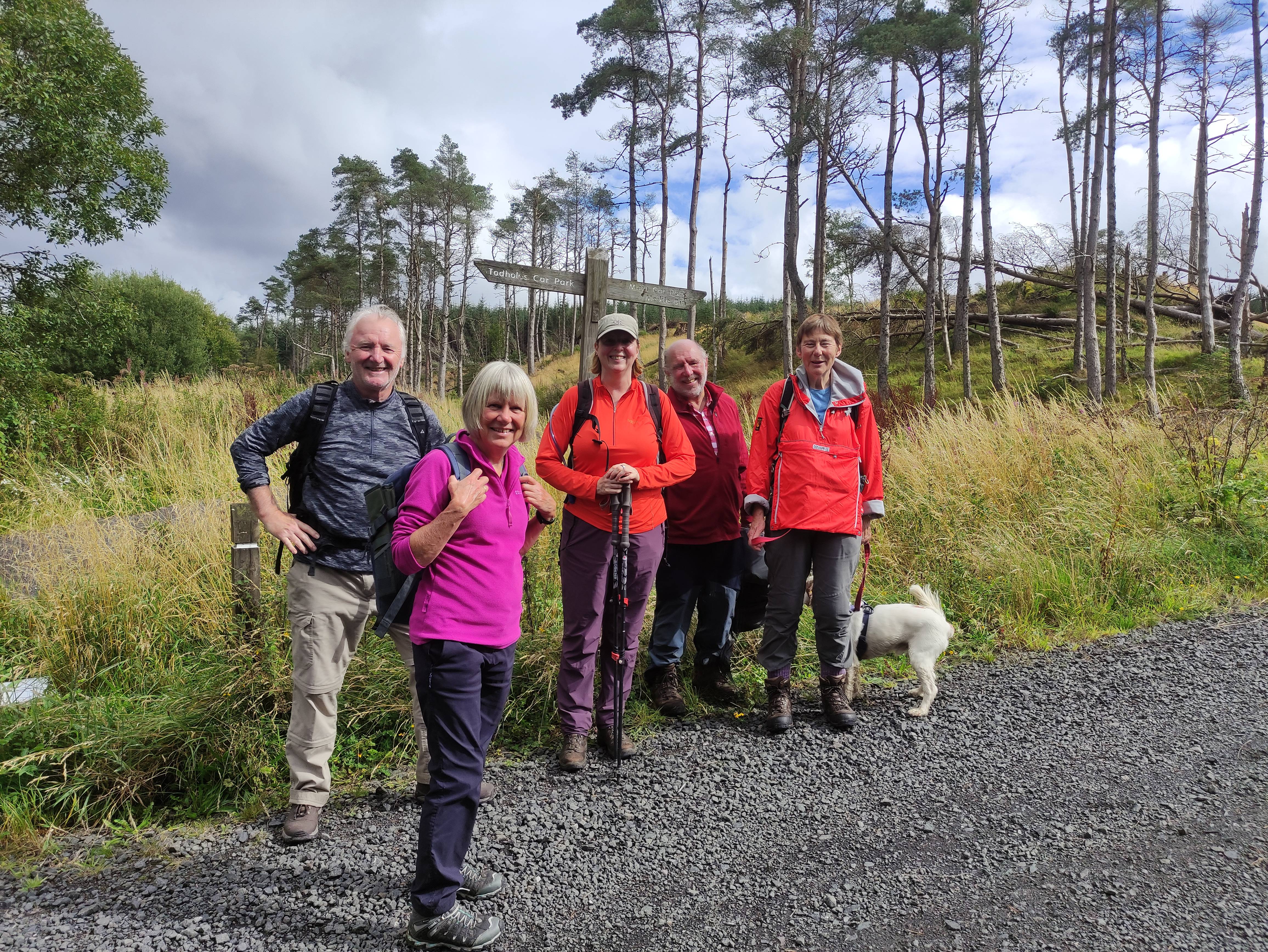 Team Photo in the sunshine