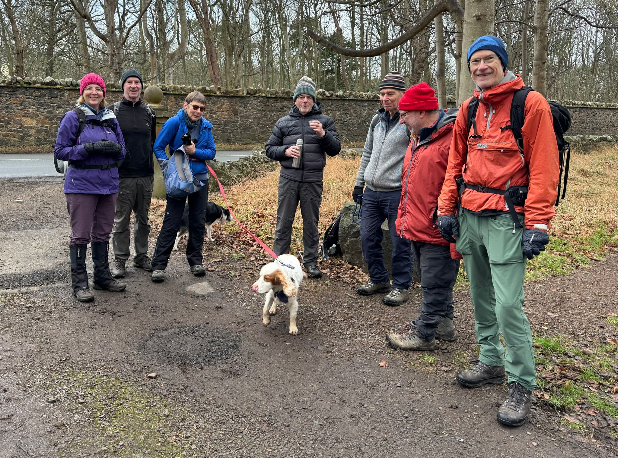 Quick cuppa at Craigielaw Golf Course Entrance