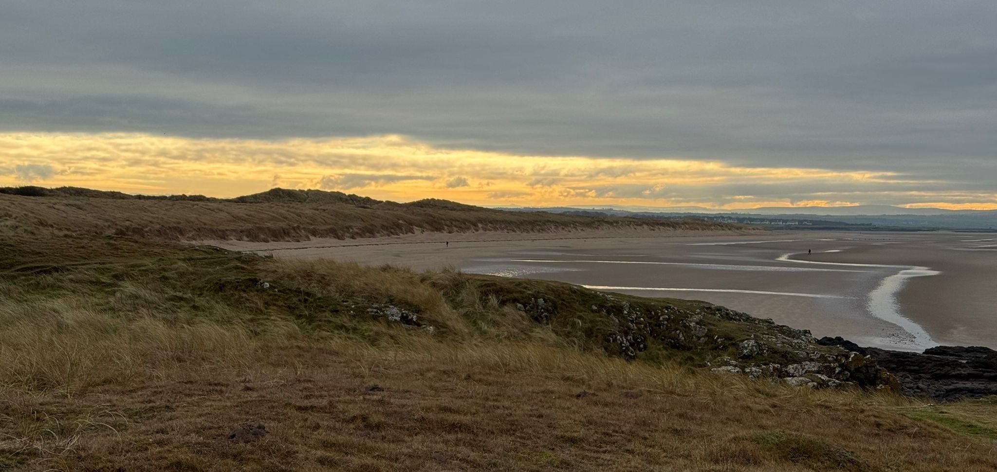 Looking West across Gullane Bay