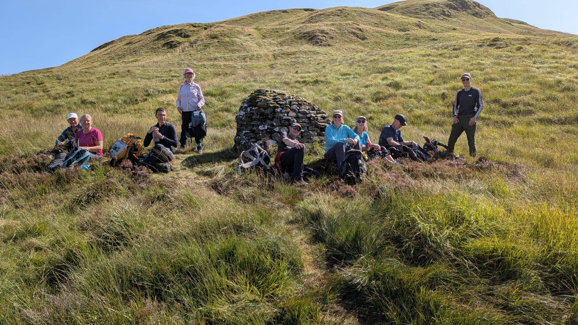 Lunch at the Cairn